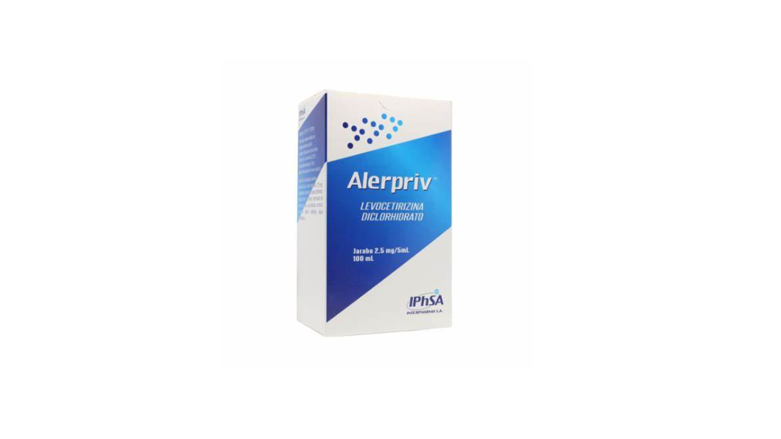 ALERPRIV LEVOCETIRIZINA 2,5 MG JARABE X 100 ML