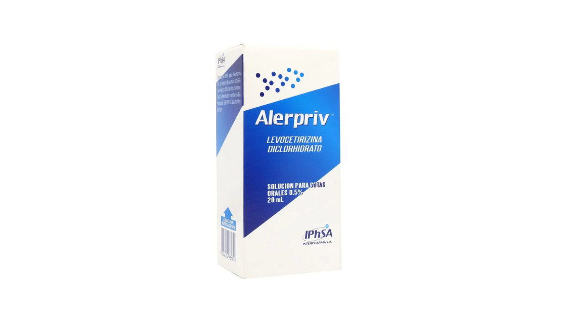 ALERPRIV LEVOCETIRIZINA GOTAS 0,5 X 20 ML