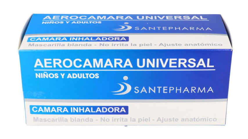 AEROCAMARA UNIVERSAL NIÑOS Y ADULTOS X 1 UNIDAD SANTERPHARMA