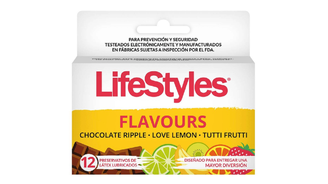 PRESERVATIVOS LIFESTYLES SABORES CONDON X 12 UNIDADES