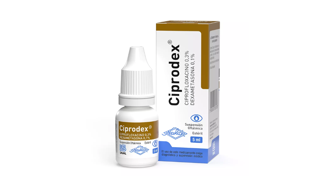 CIPRODEX CIPROFLOXACINO 0,3% X 5 ML