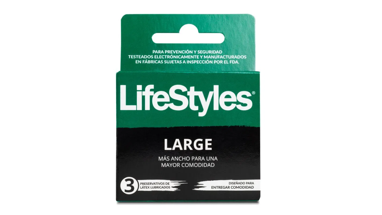 PRESERVATIVOS LIFESTYLES LARGE CONDON X 3 UNIDADES