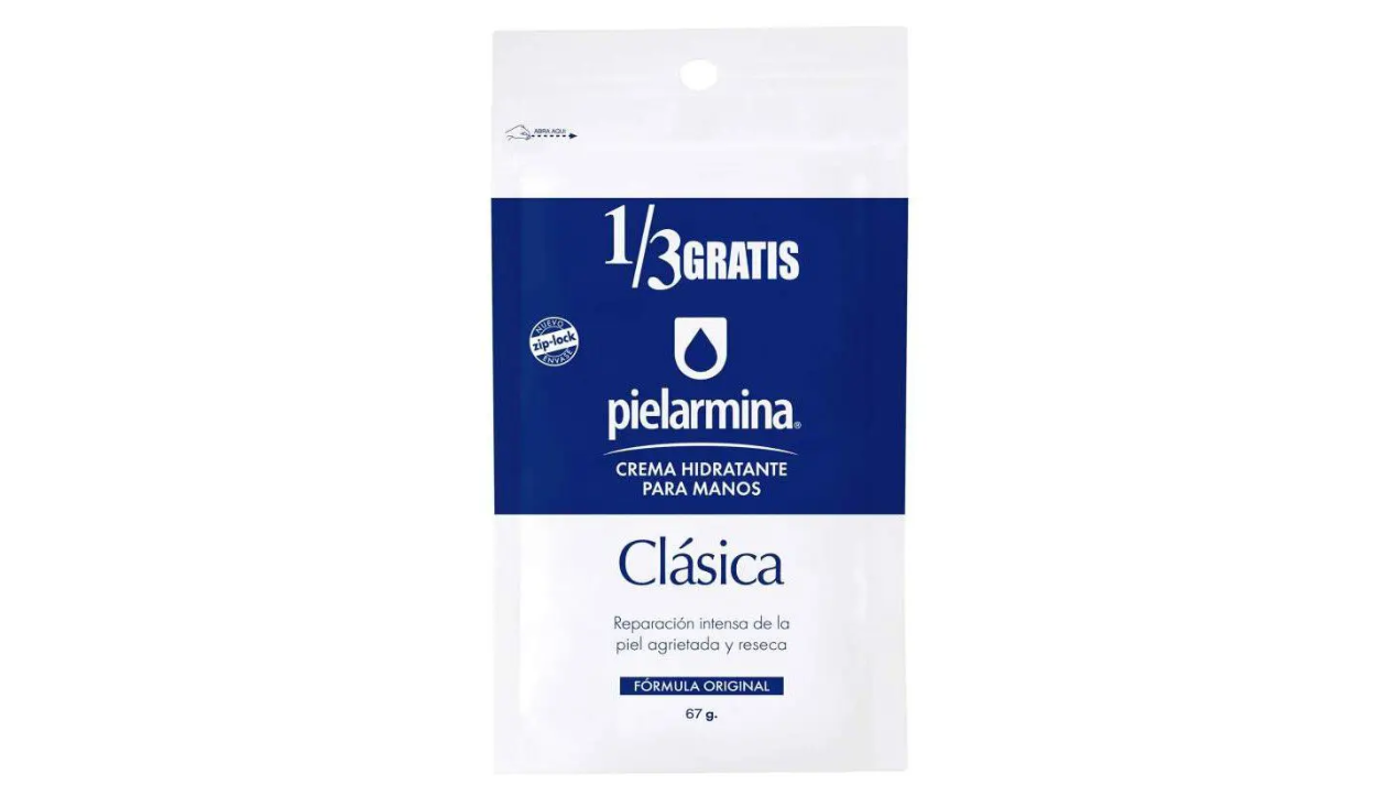 PIELARMINA CLASICA CREMA HIDRATANTE MANOS X 67 GRAMOS 