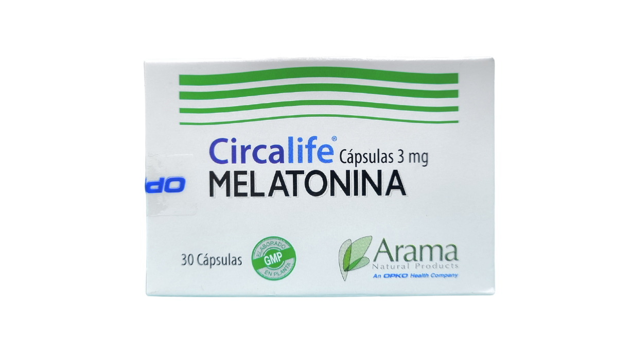 CIRCALIFE MELATONINA 3MG X 30 CAPSULAS