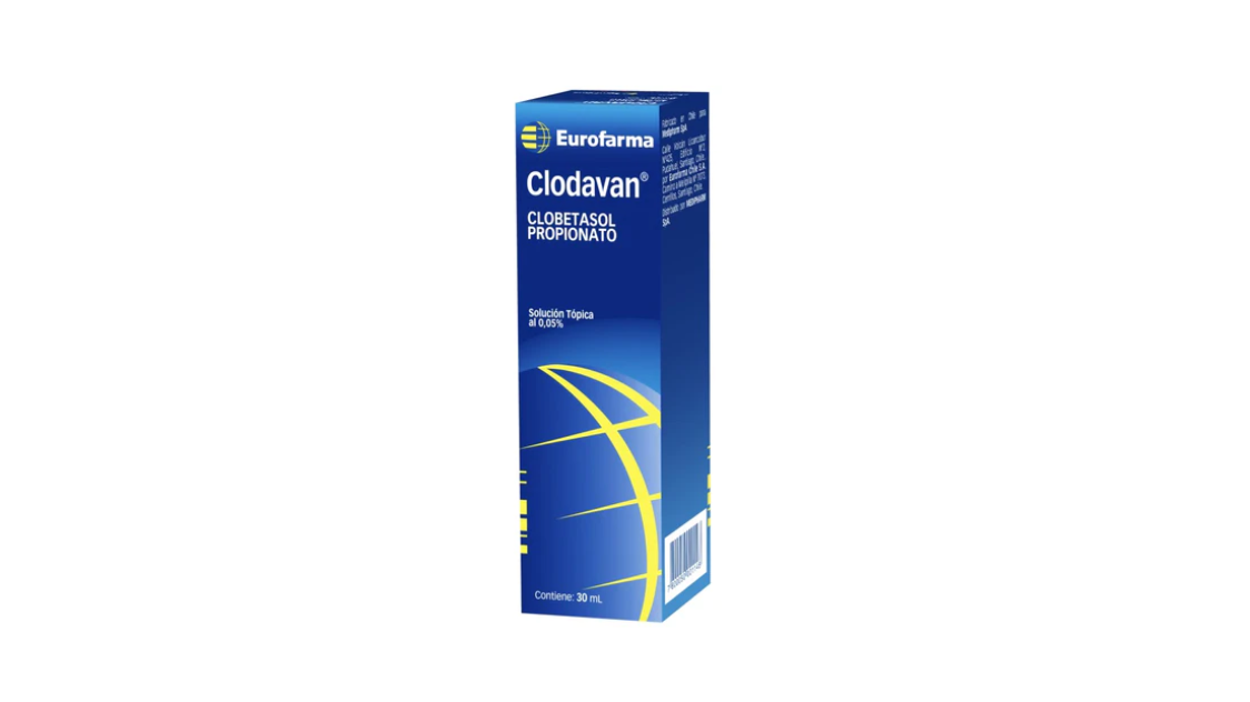 CLODAVAN CLOBETASOL PROPIONATO 0,05% SOLUCION TOPICA X 30 ML EUROFARMA