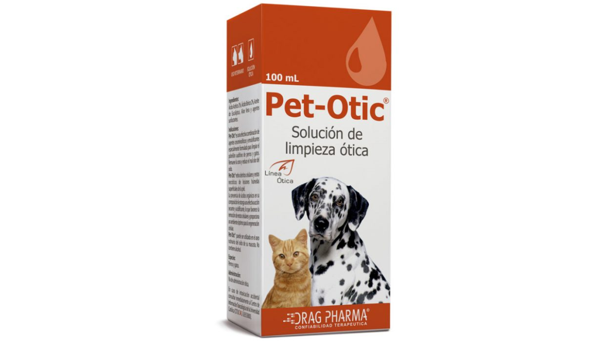 PET-OTIC SOLUCION DE LIMPIEZA OTICA X 100 ML