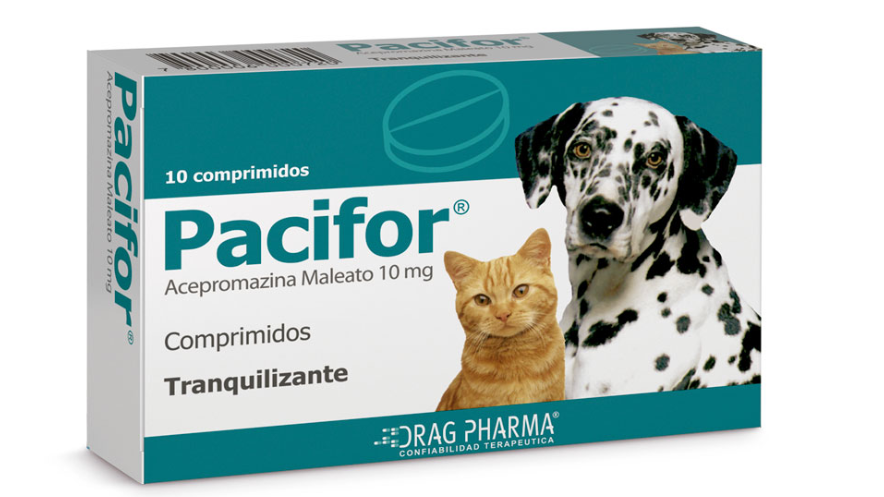 PACIFOR ACEPROMAZINA MALEATO 10 MG X 10 COMPRIMIDOS