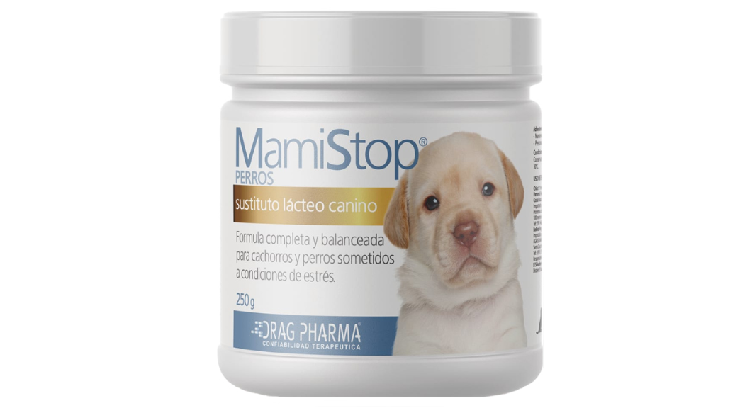 MAMISTOP PERRO SUSTITUTO LACTEO CANINO X 250 GRAMOS DRAG PHARMA 