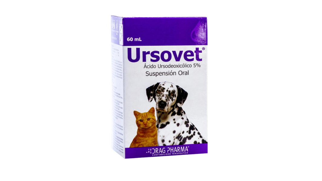 URSOVET ACIDO URSODEOXICOLICO 5% SUSPENSION ORAL X 60 ML