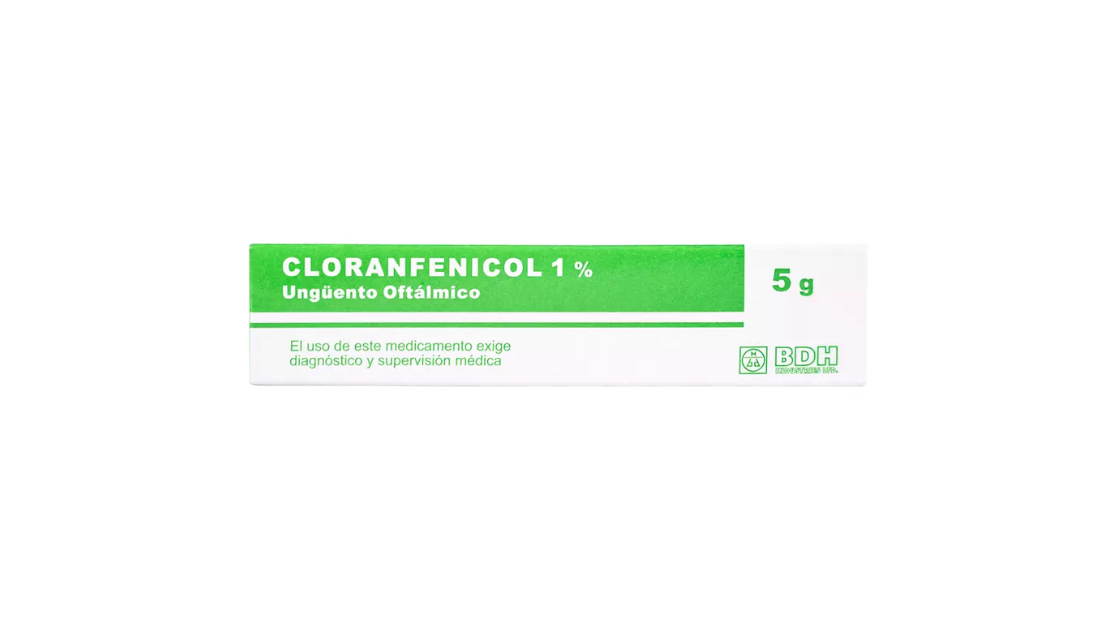 CLORANFENICOL 1% UNGUENTO OFTALMICO X 5 GRAMOS