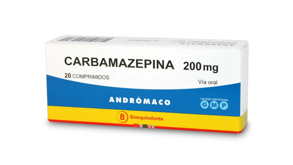 CARBAMAZEPINA 200 MG X 20 COMPRIMIDOS