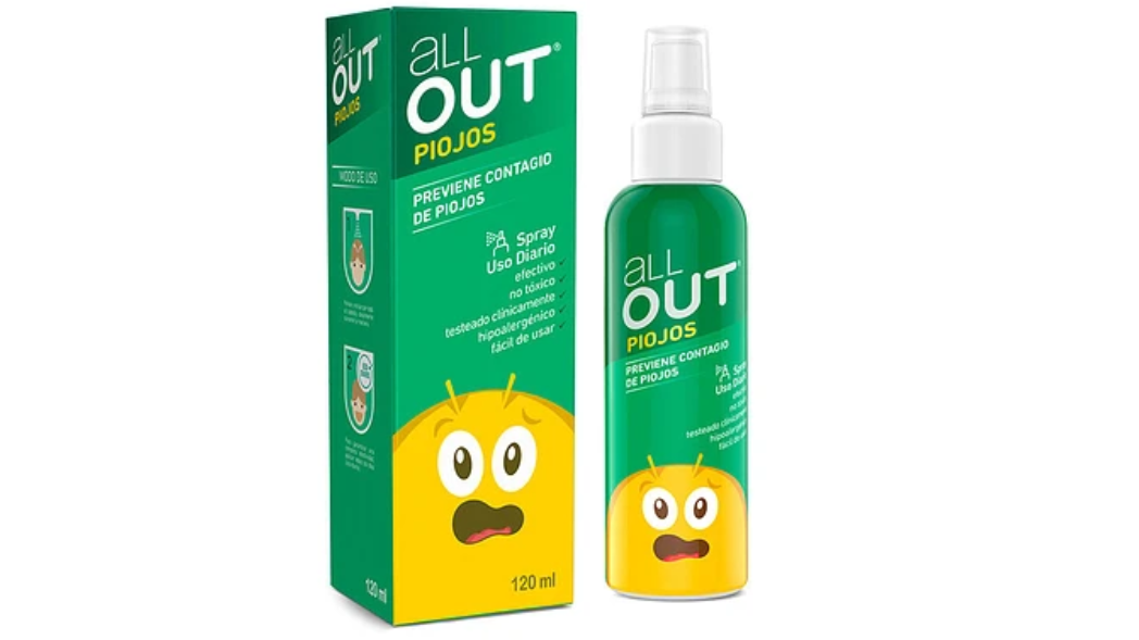 ALL OUT PIOJOS PREVENTIVO SPRAY X 120 ML MAVER