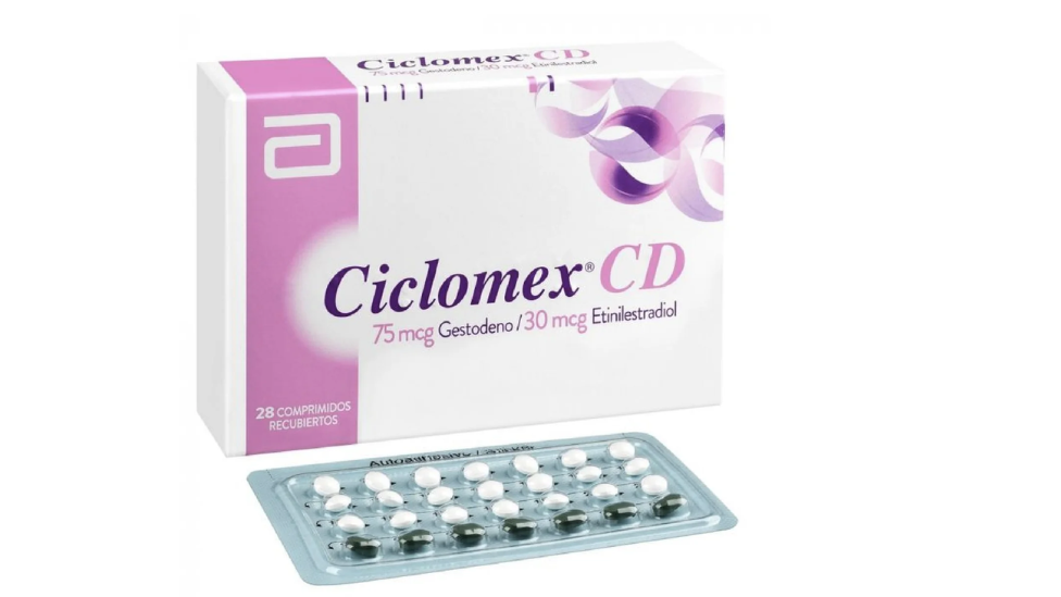 CICLOMEX-CD GESTODENO + ETINILESTRADIOL 75/30 MCG X 28 COMPRIMIDOS RECUBIERTOS ABBOTT