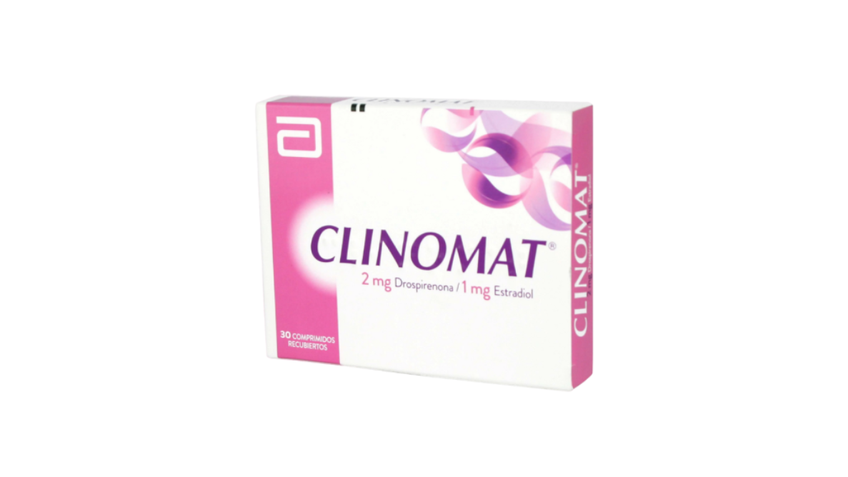 ABBOTT CLINOMAT DROSPIRENONA + ESTRADIOL 2,0/1,0 MG X 30 COMPRIMIDOS RECUBIERTOS