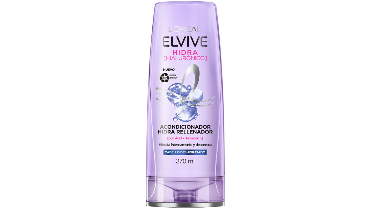 ELVIVE HIDRA HIALURONICO ACONDICIONADOR HIDRA RELLENADOR CABELLO DESHIDRATADO X 370 ML