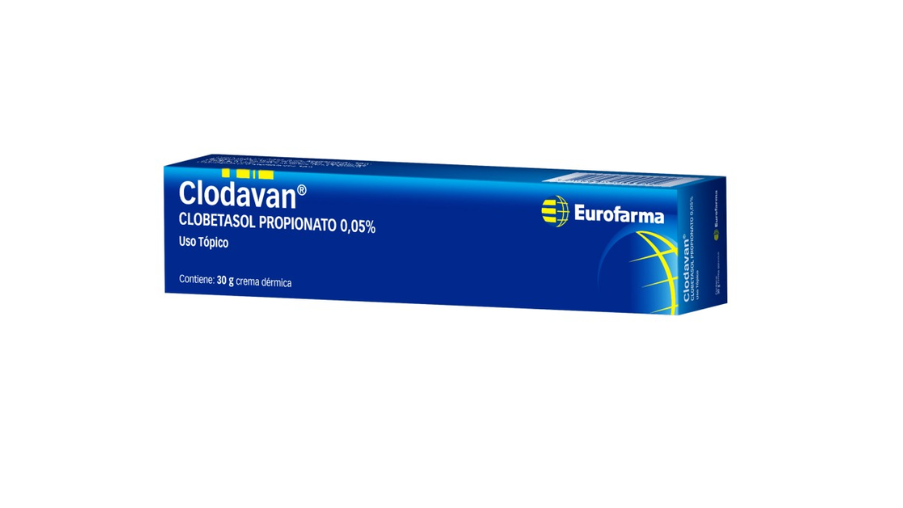 CLODAVAN CLOBETASOL PROPIONATO 0,05% CREMA TOPICA X 30 GRAMOS EUROFARMA 