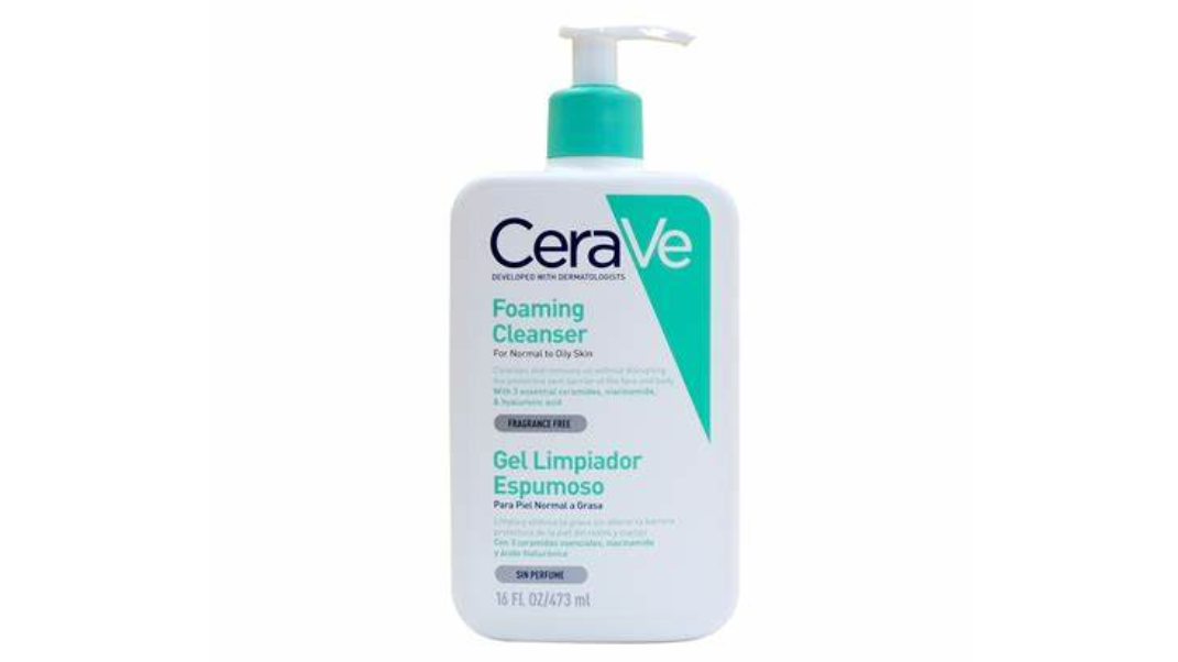 CERAVE GEL LIMPIADOR ESPUMOSO X 473 GRAMOS 