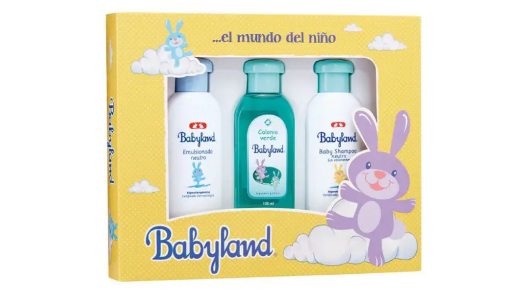 BABYLAND ESTUCHE BABY SHAMPOO NEUTRO + COLONIA VERDE + EMULSIONADO NEUTRO 