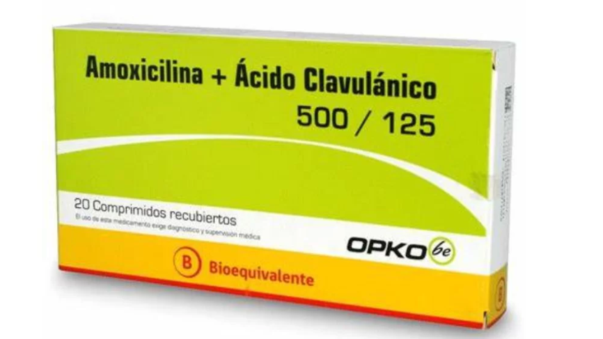 AMOXICILINA + ACIDO CLAVULANICO 500/125 MG X 20 COMPRIMIDOS RECUBIERTOS