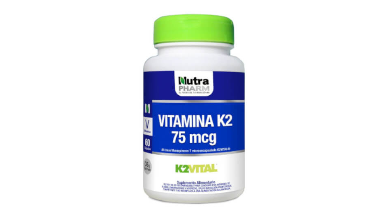VITAMINA K2 75 MCG X 60 CAPSULAS NUTRAPHARM