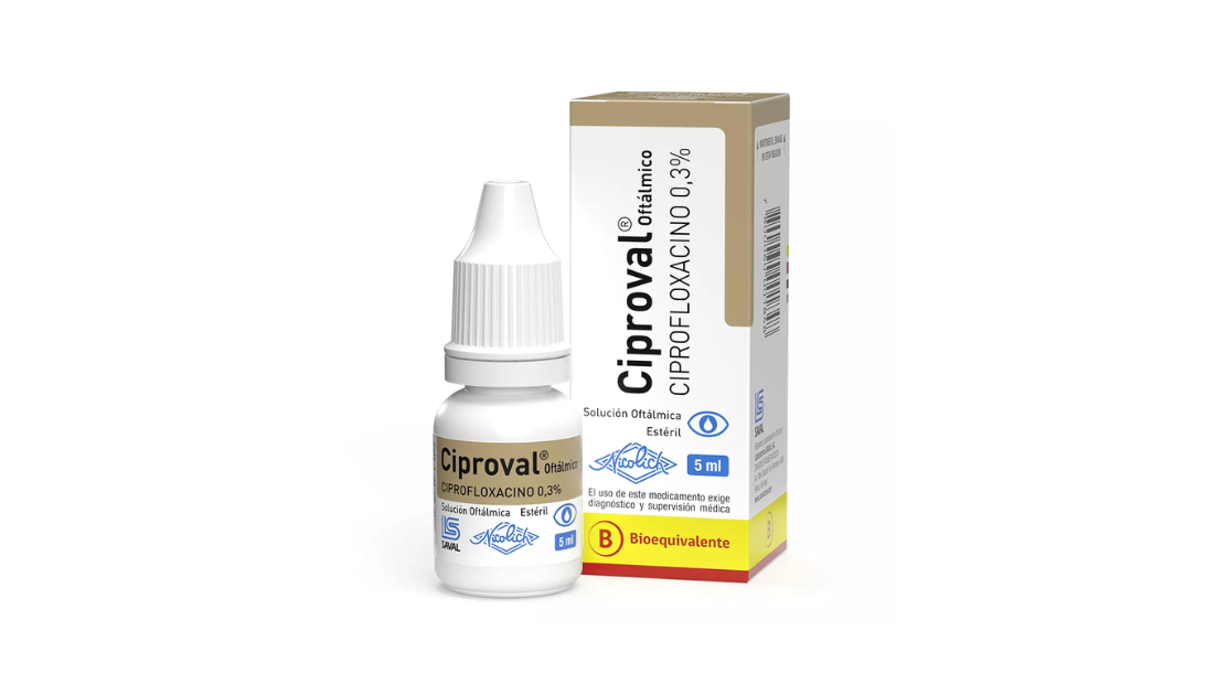 CIPROVAL OFTALMICO CIPROFLOXACINO 0,3% X 5 ML SAVAL