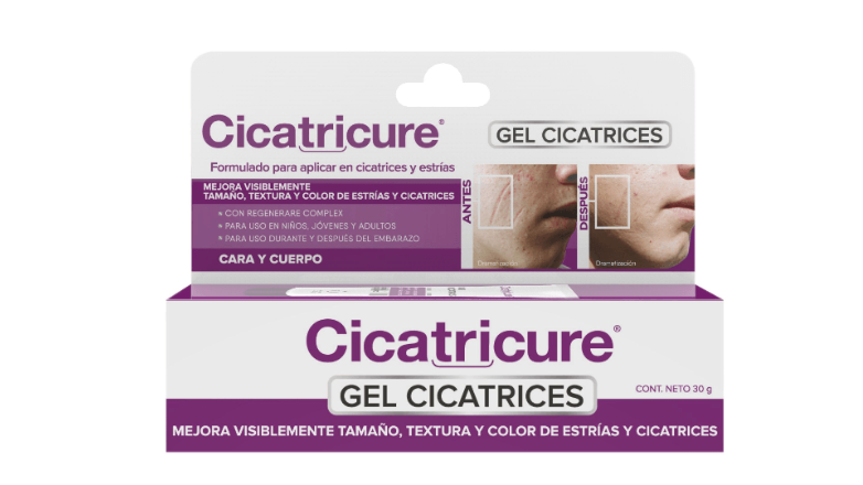 CICATRICURE GEL CICATRICES CARA Y CUERPO X 30 GR