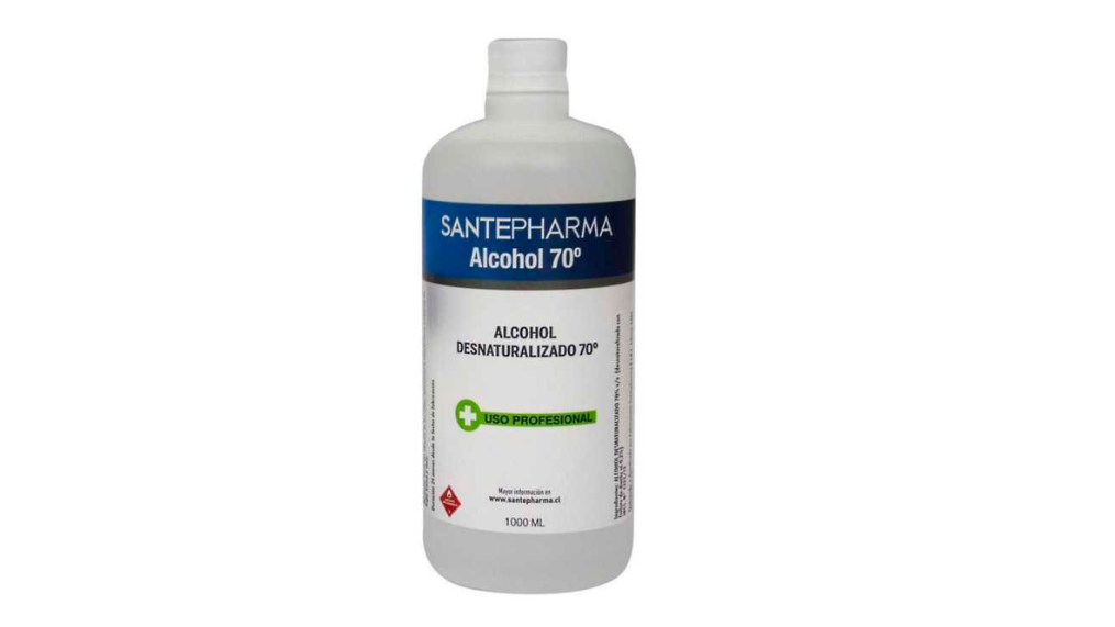 SANTERPHARMA ALCOHOL DESNATURALIZADO 70 GRADOS X 1000 ML