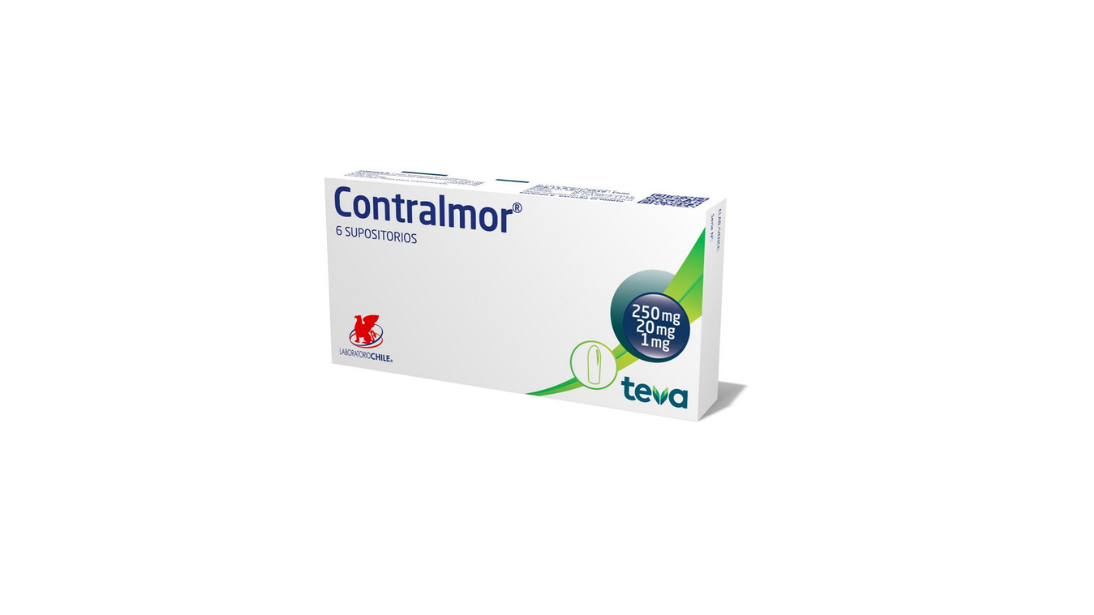 CONTRALMOR BETAMETASONA/LIDOCAINA/OXIDO DE ZINC  1,00 /20,00/250,00 MG X 6 SUPOSITORIOS LABORATORIO CHILE