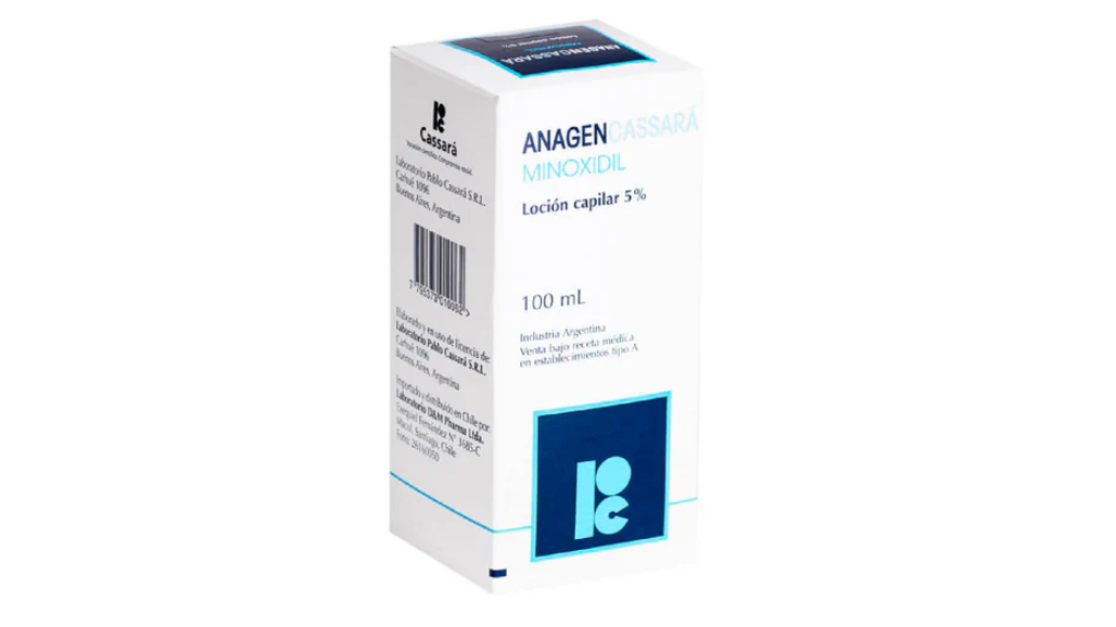 ANAGEN CASSARA MINOXIDIL 5% LOCION CAPILAR X 100 ML