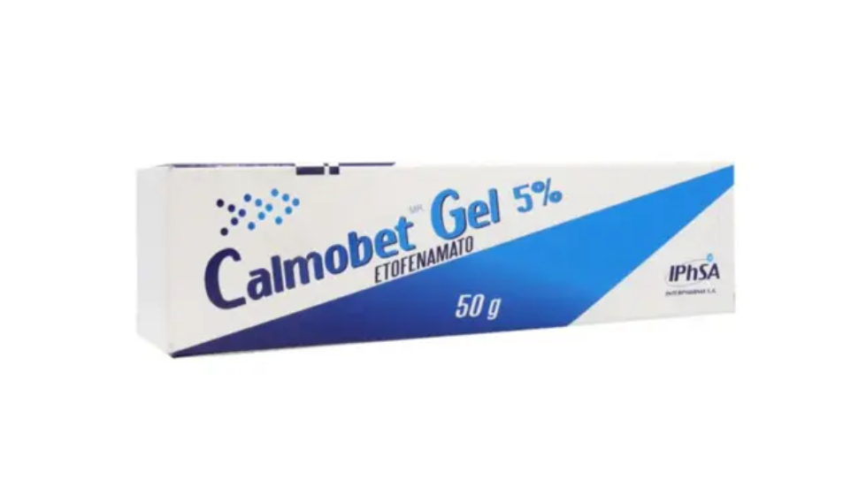 CALMOBET GEL 5% ETOFENAMATO 5G X 50G DE GEL INTERPHARMA
