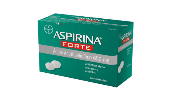 ASPIRINA FORTE ACIDO ACETILSALICILICO 650 MG X 80 COMPRIMIDOS BAYER