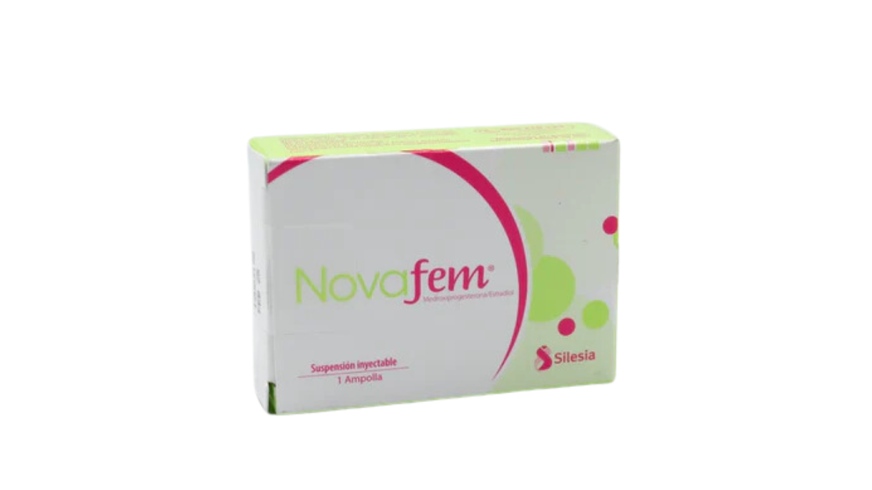 NOVAFEM MEDROXIPROGESTERONA + ESTRADIOL X 1 AMPOLLA