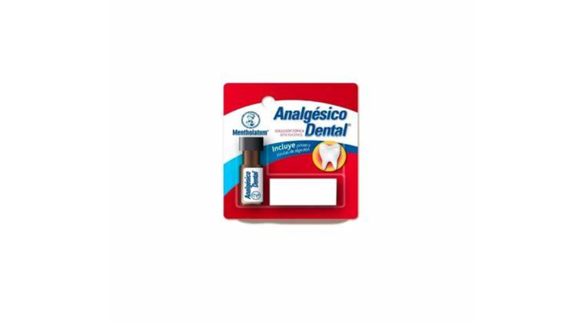 MENTHOLATUM ANALGESICO DENTAL SOLUCION TOPICA 85% EUGENOL X 3,7 ML  