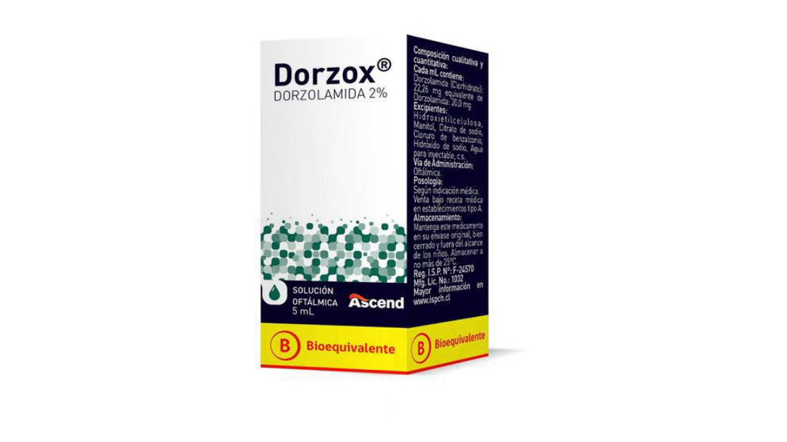 DORZOX DORZOLAMIDA 2% X 5 ML ASCEND 