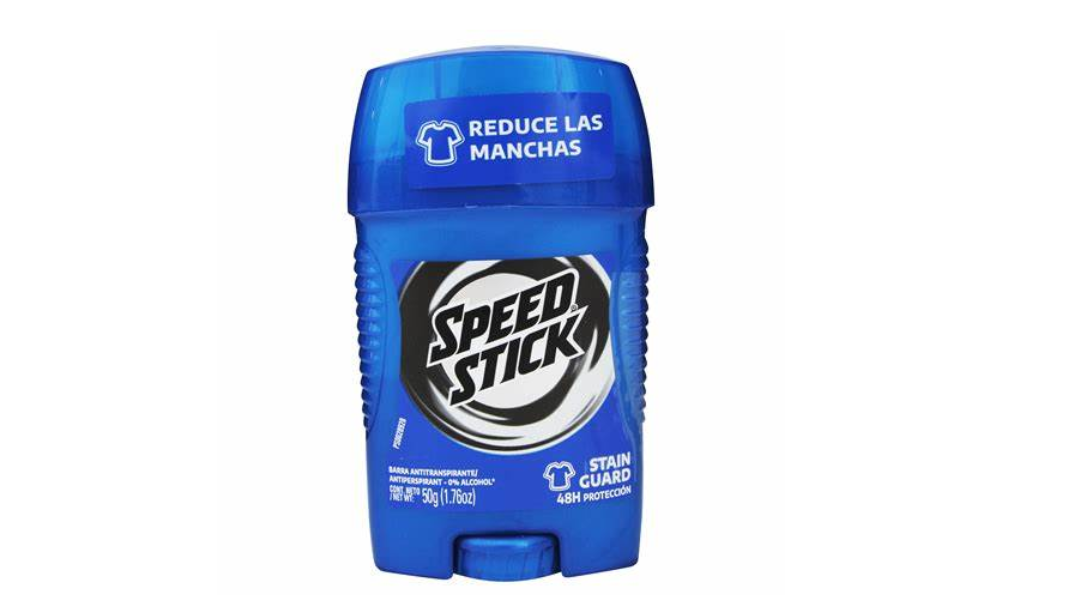 SPEED STICK STAINGUARD BARRA DESODORANTE 48 HR X 50 GR