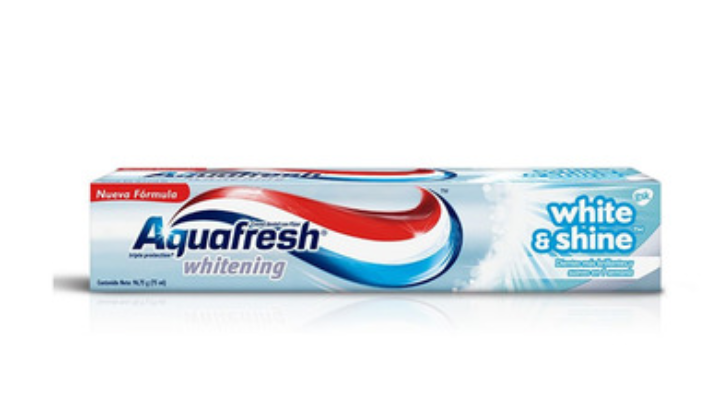 AQUAFRESH WHITENING PASTA DENTAL WHITE AND SHINE X 75 ML
