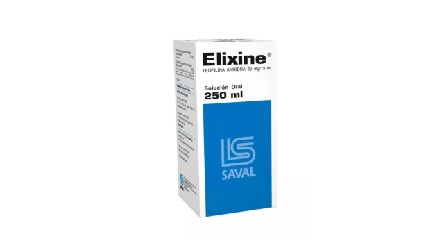 ELIXINE TEOFILINA 80MG/15ML X 250 ML SOLUCION ORAL SAVAL