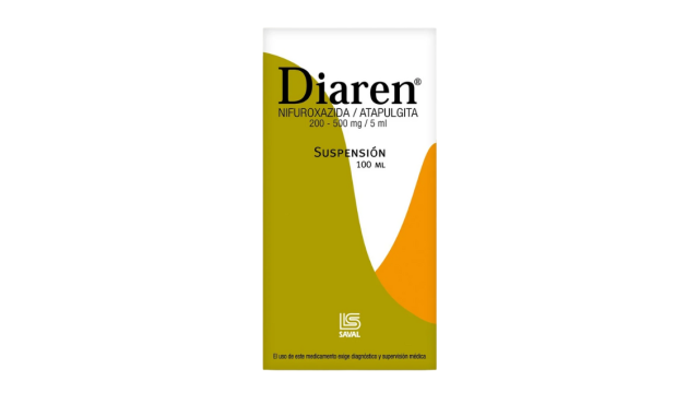 DIAREN NIFUROXAZIDA/ATAPULGITA 200-500MG/5ML X 100 ML SUSPENSION ORAL SAVAL
