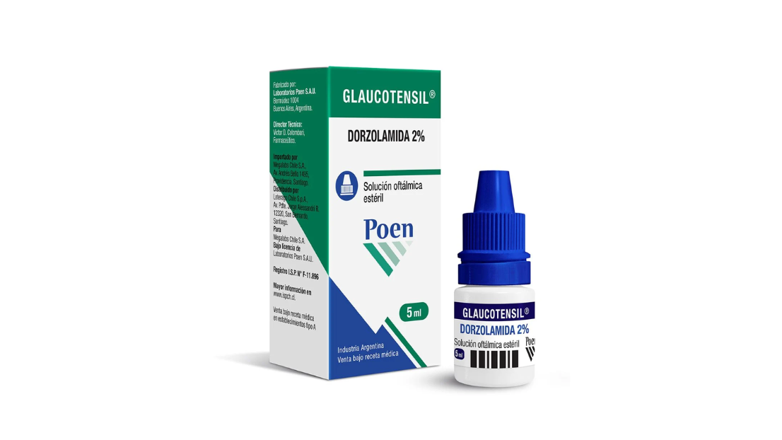 GLAUCOTENSIL DORZOLAMIDA 2% X 5 ML