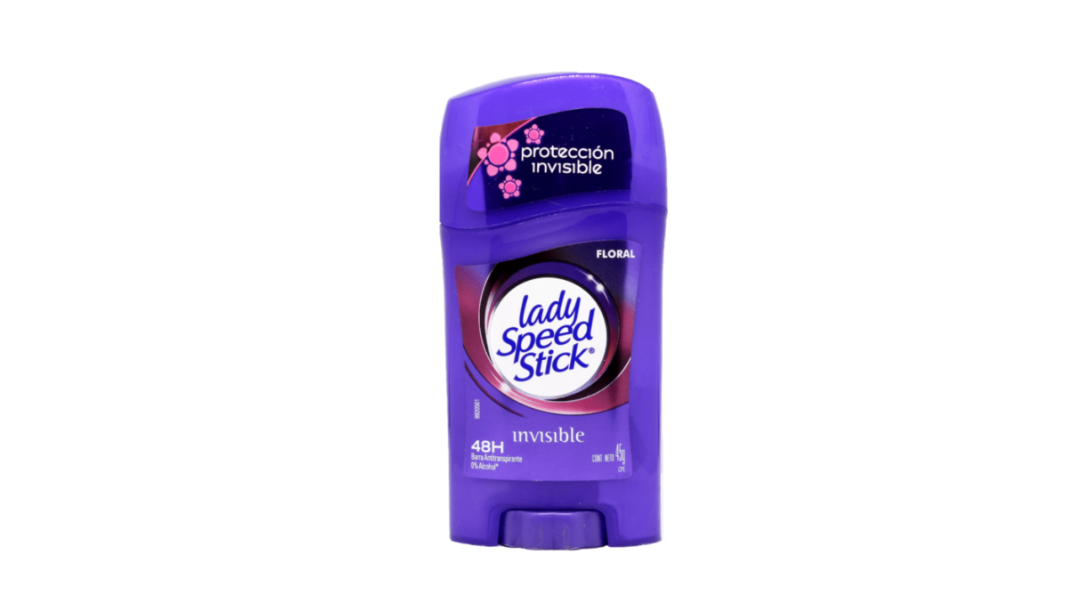 LADY SPEED STICK INVISIBLE DESODORANTE X 45 GRAMOS 