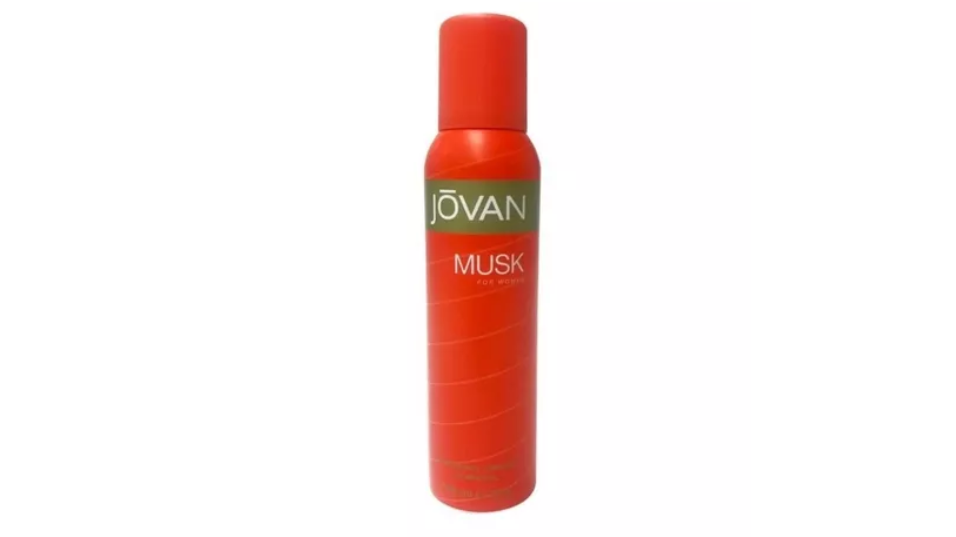 JOVAN MUSK MUJER DESODORANTE CORPORAL EN AEROSOL X 150 ML