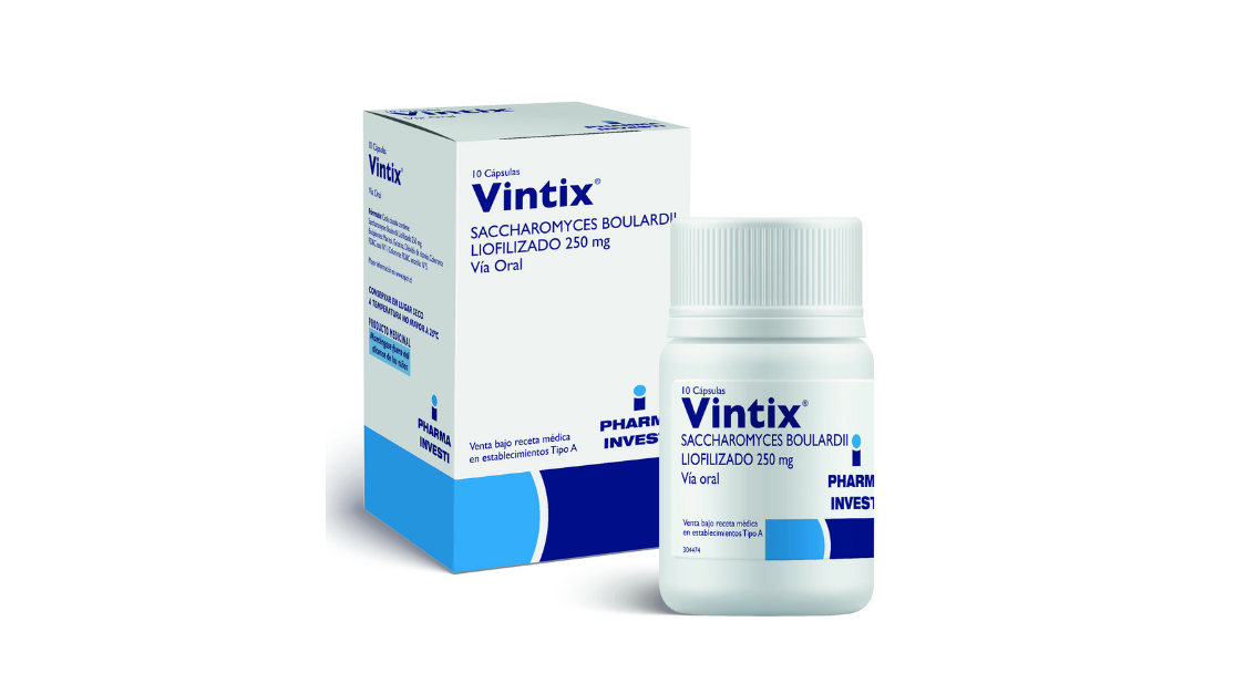 VINTIX SACCHAROMYCES 250 MG X 10 CAPSULAS MEGALABS