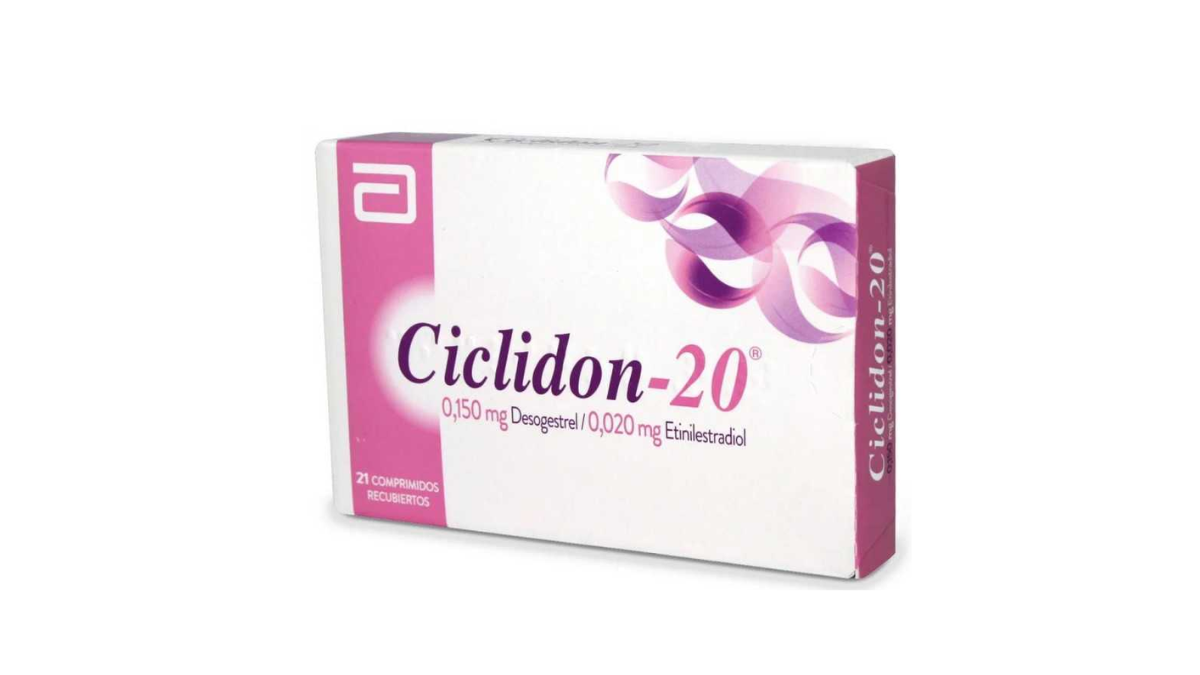 CICLIDON-20 DESOGESTREL + ETINILESTRADIOL 0,150/0,020 MG X 21 COMPRIMIDOS RECUBIERTOS