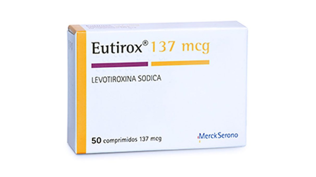 EUTIROX LEVOTIROXINA SODICA 137 MCG X 50 COMPRIMIDOS MERCK 