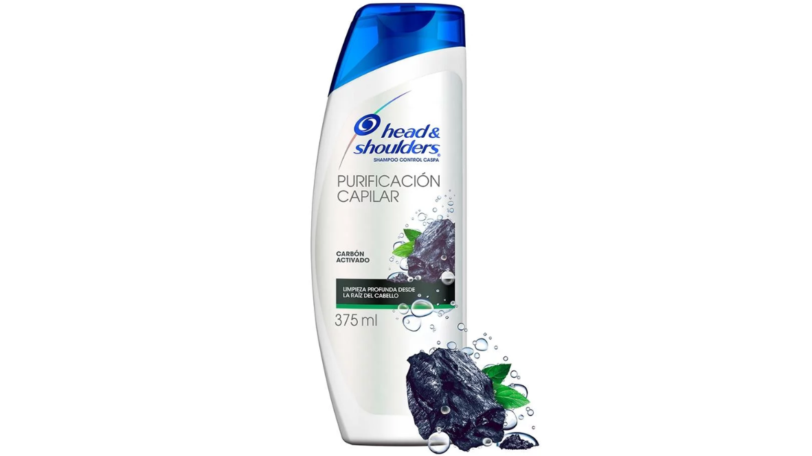 HEAD&SHOULDERS SHAMPOO PURIFICACION CAPILAR CARBON ACTIVADO X 375 ML