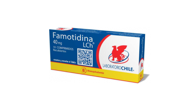 FAMOTIDINA 40 MG X 10 COMPRIMIDOS RECUBIERTOS LABORATORIO CHILE