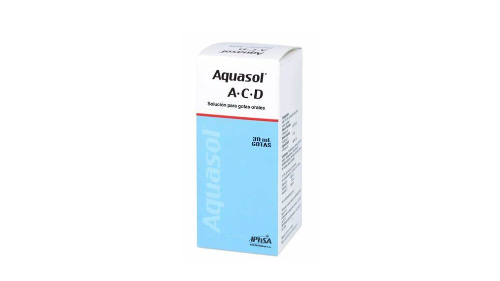 AQUASOL A.C.D. VITAMINA C 12,5 G SOLUCION PARA GOTAS ORALES X 30 ML INTERPHARMA