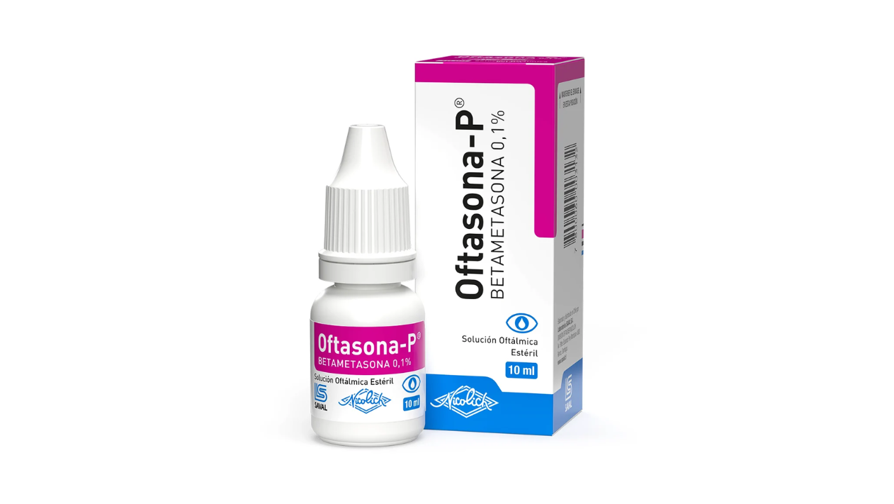 OFTASONA-P BETAMETASONA 0,1% SOLUCION OFTALMICA X 10 ML SAVAL