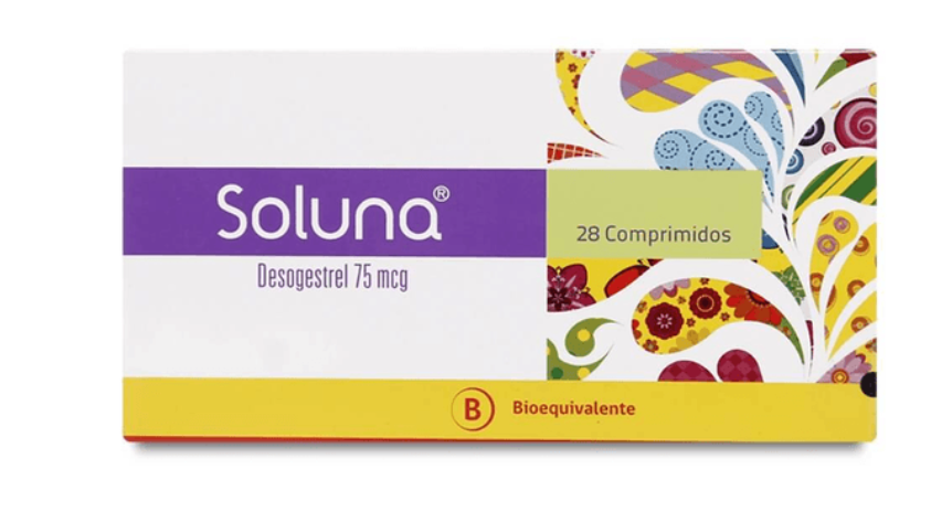 SOLUNA DESOGESTREL 75 MCG X 28 COMPRIMIDOS