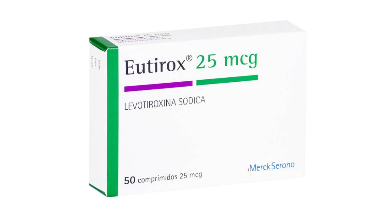 EUTIROX LEVOTIROXINA SODICA 25 MCG X 50 COMPRIMIDOS MERCK